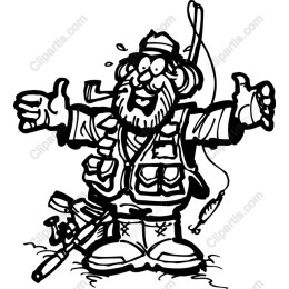 Cheerful Fisherman