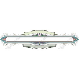 Ornate Vintage Decorative Banner