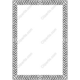 Elegant Decorative Woven Border