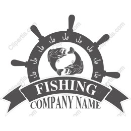 Premium Fishing Company Logo