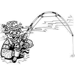 Whimsical Fisherman