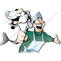 Joyful Fishmonger