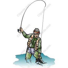 Fisherman in Action