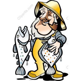 Joyful Fisherman