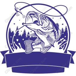 Bass Fish work for Fishing Enthusiasts
