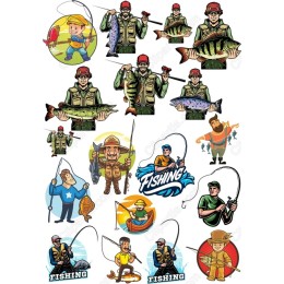 Fishing Set: of Fishermen and Fishing Scenes