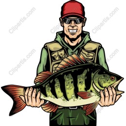 Fishing Enthusiast - Angler with Perch