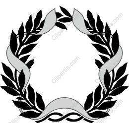 Elegant Laurel Wreath