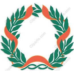 Elegant Laurel Wreath