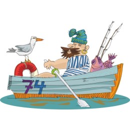 Cheerful Fisherman