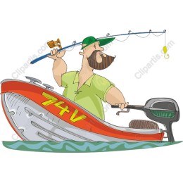Vibrant Fisherman