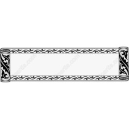 Elegant Decorative Scroll