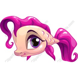 Playful Pink Fish