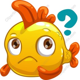 Whimsical Curious Yellow Fish