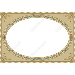 Elegant Floral Frame