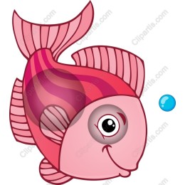 Cheerful Pink Fish