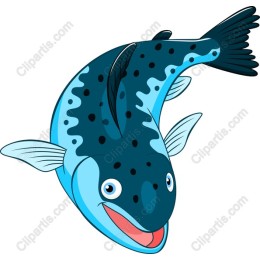 Whimsical Cartoon Fish