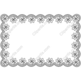 Floral Decorative Border