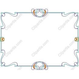 Elegant Floral Border