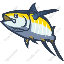 Stylized Tuna Fish