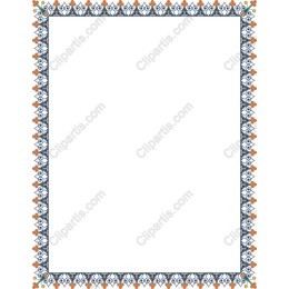 Ornate Floral Frame