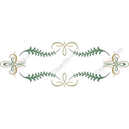 Elegant Botanical Border