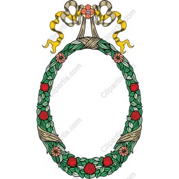 Elegant Floral Wreath