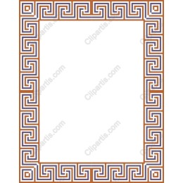 Greek Key Pattern Frame