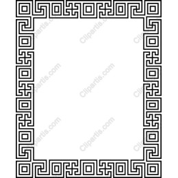 Elegant Intricate Geometric Border