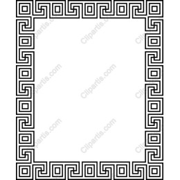 Elegant Greek Key Border