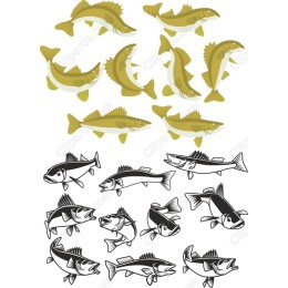  Fish Clipart Bundle
