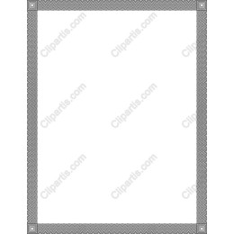 Elegant Geometric Zigzag Border