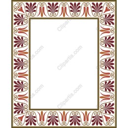 Vintage Floral Border