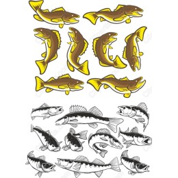  Fish Clipart Bundle