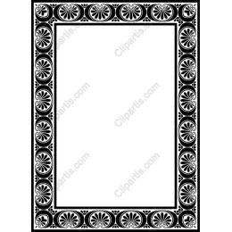 Elegant Ornate Floral Border