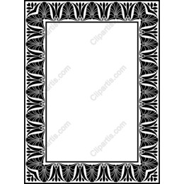 Ornate Floral Frame