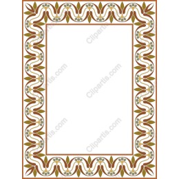 Elegant Floral Frame