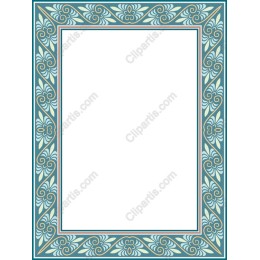 Elegant Floral Decorative Frame