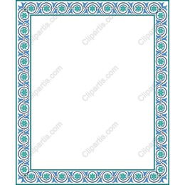 Elegant Decorative Floral Frame /