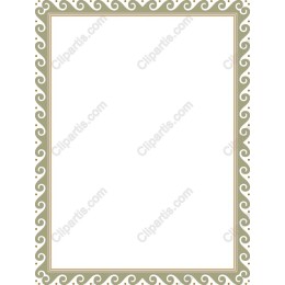 Elegant Swirling Frame