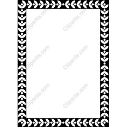 Elegant Leaf Border
