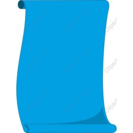 Elegant Blue Scroll