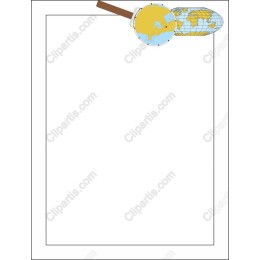 Magnifying Glass and Globe
