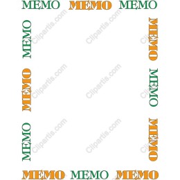Vibrant Memo Frame
