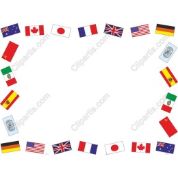 Global Flags Decorative