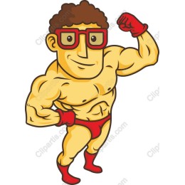 Muscleman Mascot