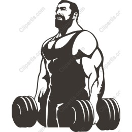 Muscular Lifter Fitness