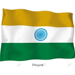 Vibrant Indian Flag