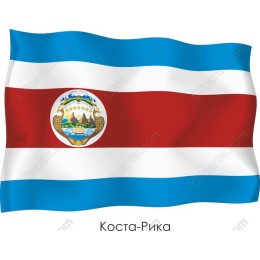 Costa Rica Flag