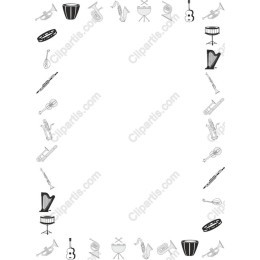 Music-Themed Frame